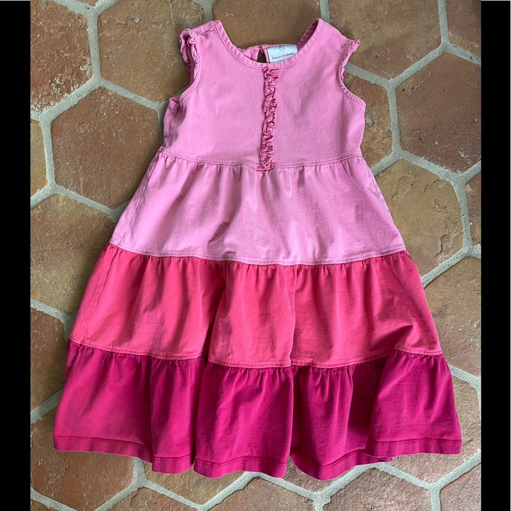 Hannah Anderson Pink Twirl Dress